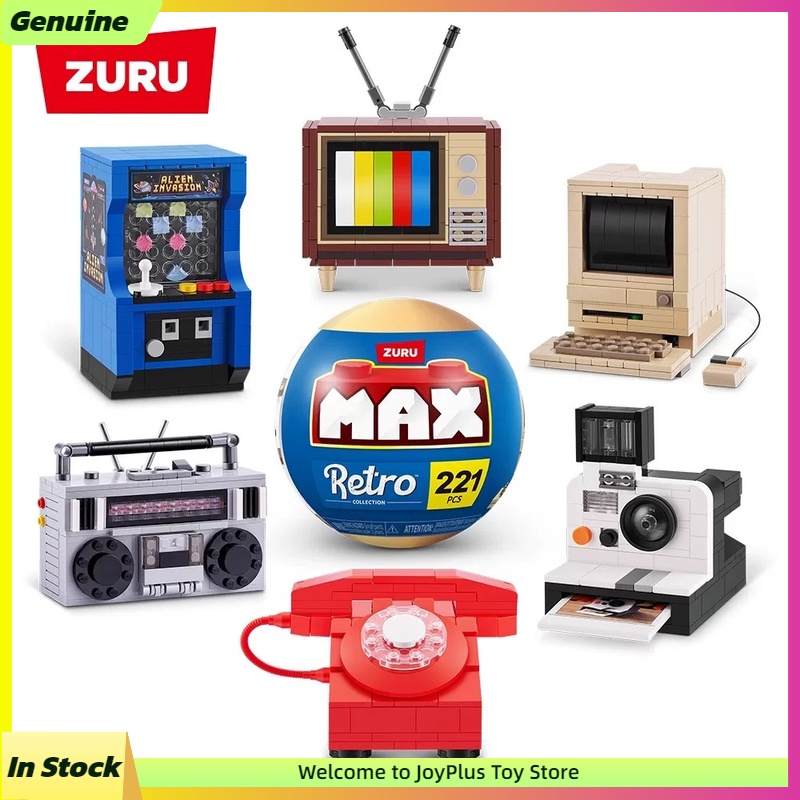 Building Block Mini - Коллекционный мини-набор ZURU MAX Retro Series