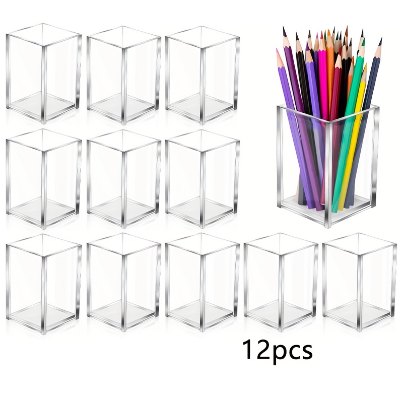 Display Case Acrylic - 12 шт., прозрачные акриловые держатели для