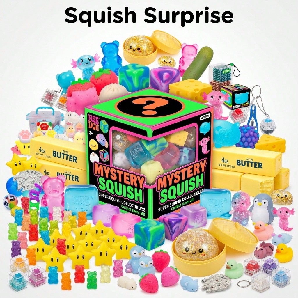 Mystery Box Blind Bag - Милая базовая мягкая игрушка-сюрприз в закрытой