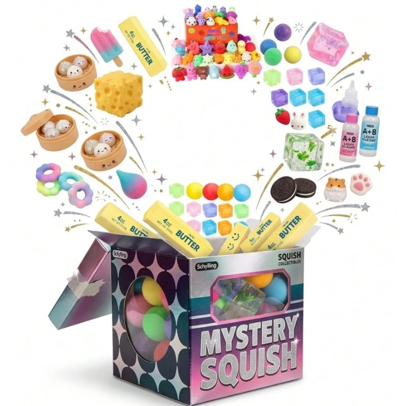 Mystery Box Blind Bag - 1 шт. Набор из мягких шелковистых