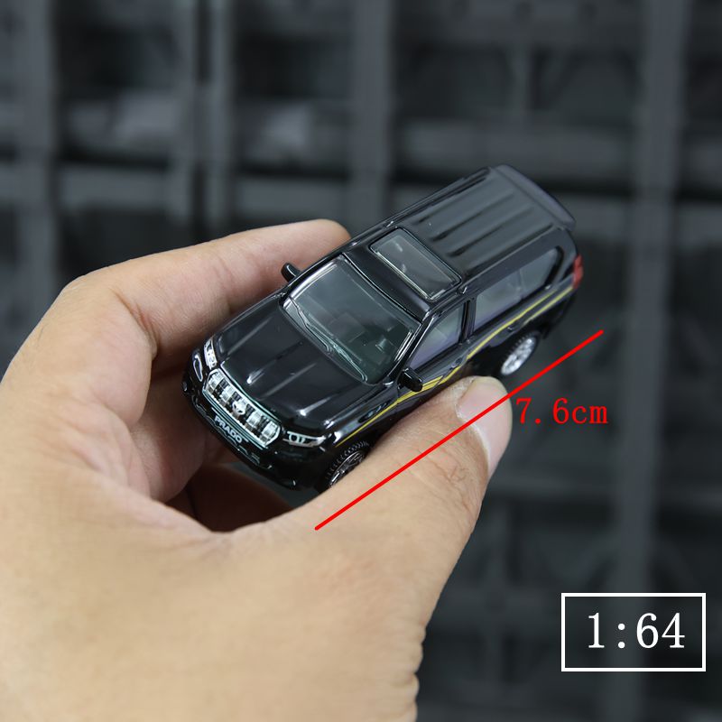 Die Cast Car 1 64 - Модель внедорожника Toyota Prado из сплава,