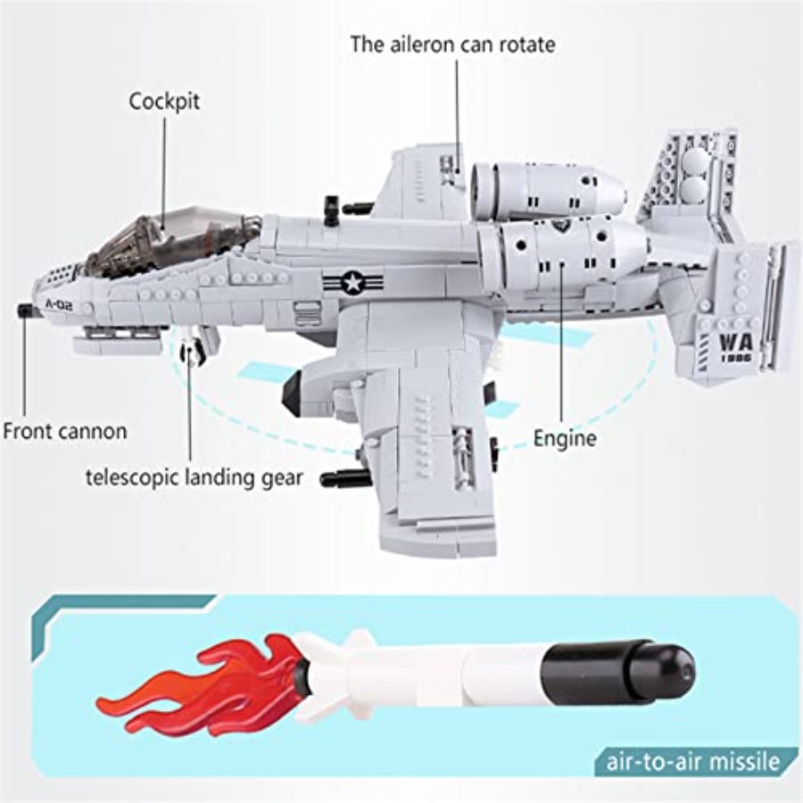 Конструктор самолета-истребите – обзор и цена Model Airplane Plastic