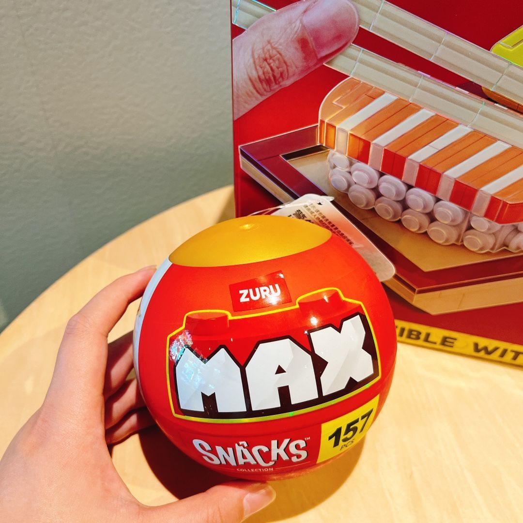ZURU MAX Snacks: Сюрприз-бокс  – обзор и цена Building Block Mini