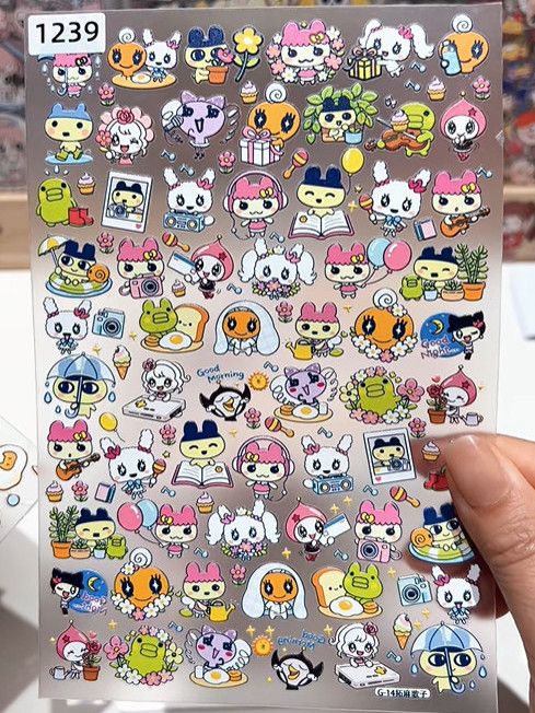 Новые водонепроницаемые наклей – обзор и цена Bandai Model Tamagotchi