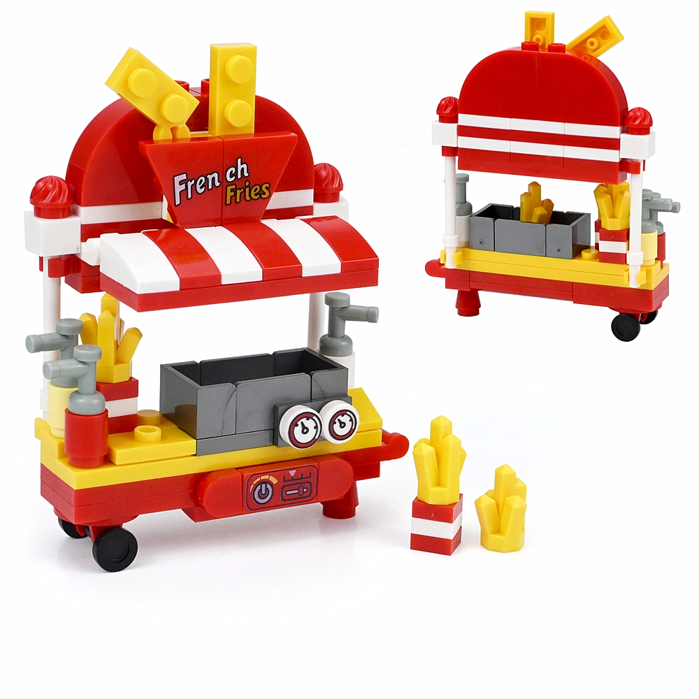 Мини-модель фудтрака для фастф – обзор и цена Lego Set City