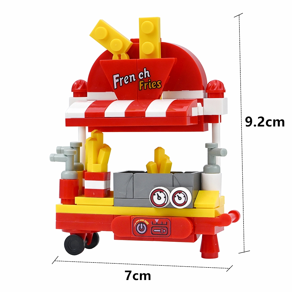 Мини-модель фудтрака для фастф – обзор и цена Lego Set City