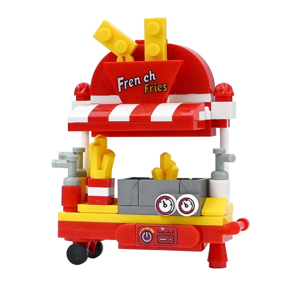 Мини-модель фудтрака для фастф – обзор и цена Lego Set City