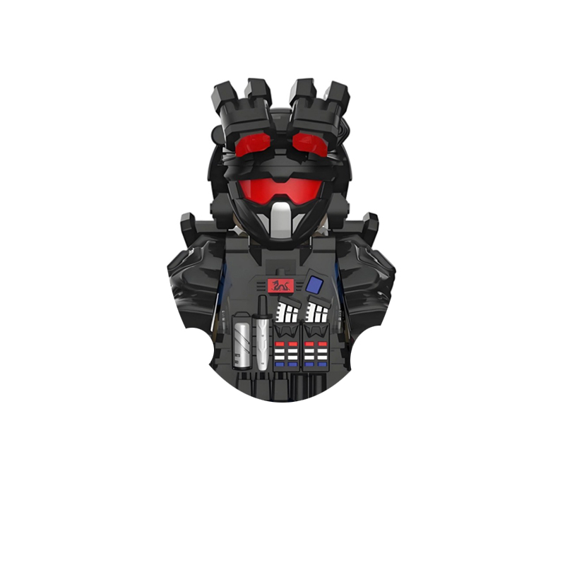 Набор строительных блоков Red  – обзор и цена Building Block Mini