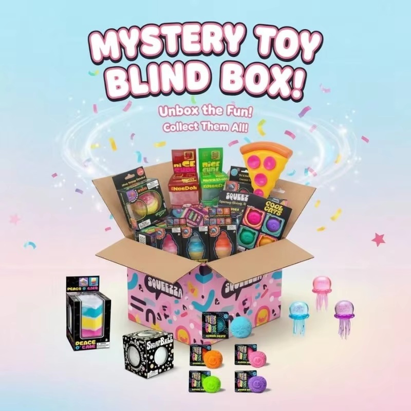 Набор милых игрушек-антистресс – обзор и цена Mystery Box Blind Bag