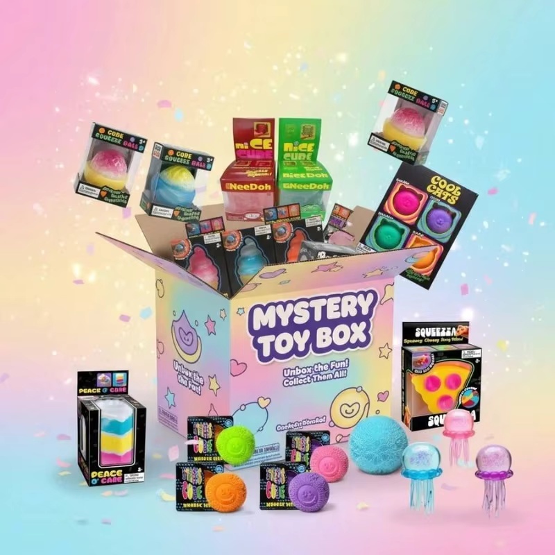 Набор милых игрушек-антистресс – обзор и цена Mystery Box Blind Bag