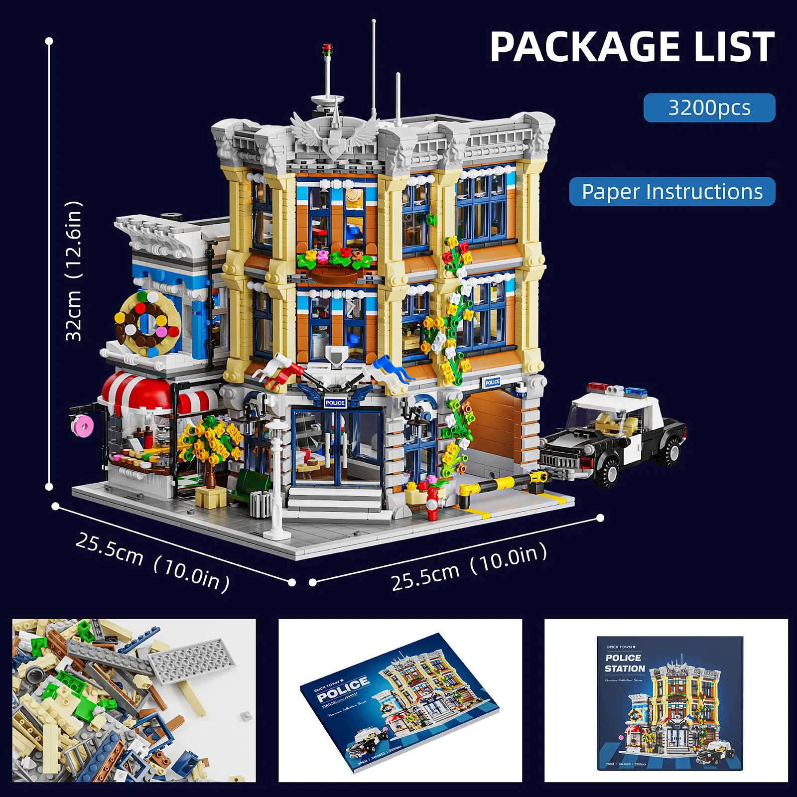 Городской полицейский дом, мод – обзор и цена Lego Set City
