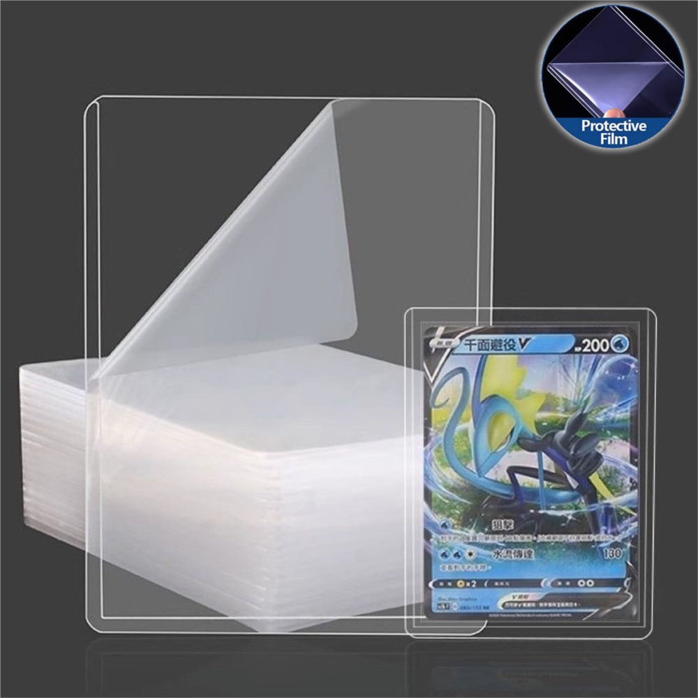 25-100 шт. защитных прозрачных – обзор и цена Card Top Loader