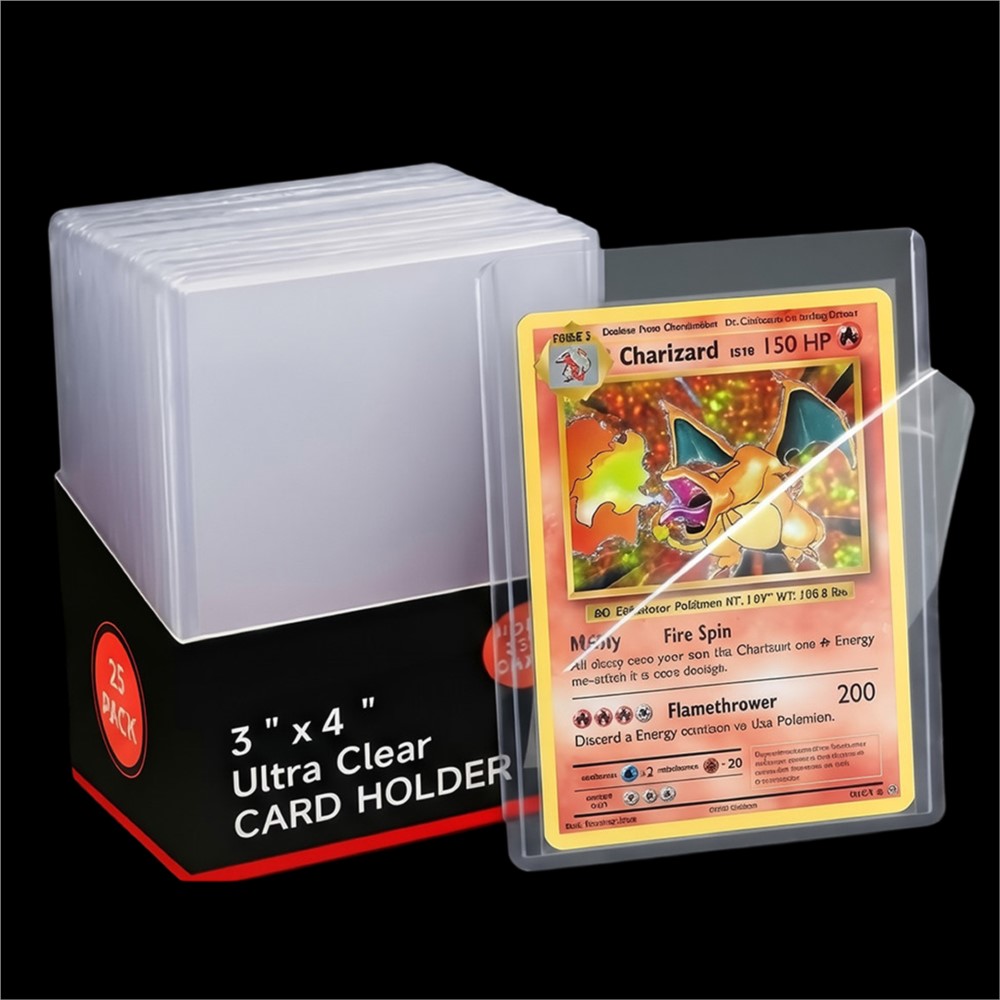 25-100 шт. защитных прозрачных – обзор и цена Card Top Loader