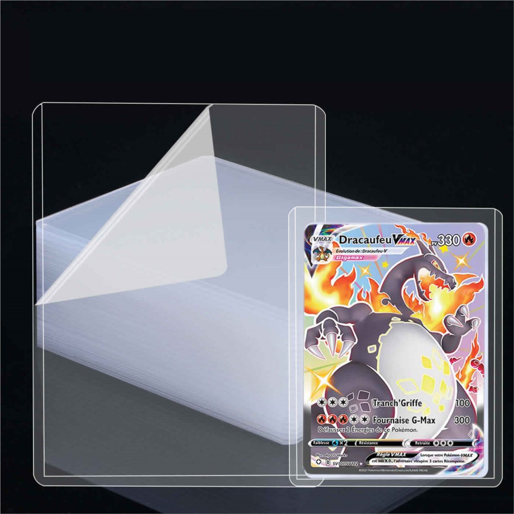25-100 шт. защитных прозрачных – обзор и цена Card Top Loader